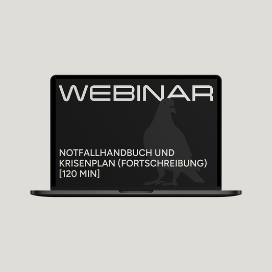 Notfallhandbuch und Krisenplan (Fortschreibung)