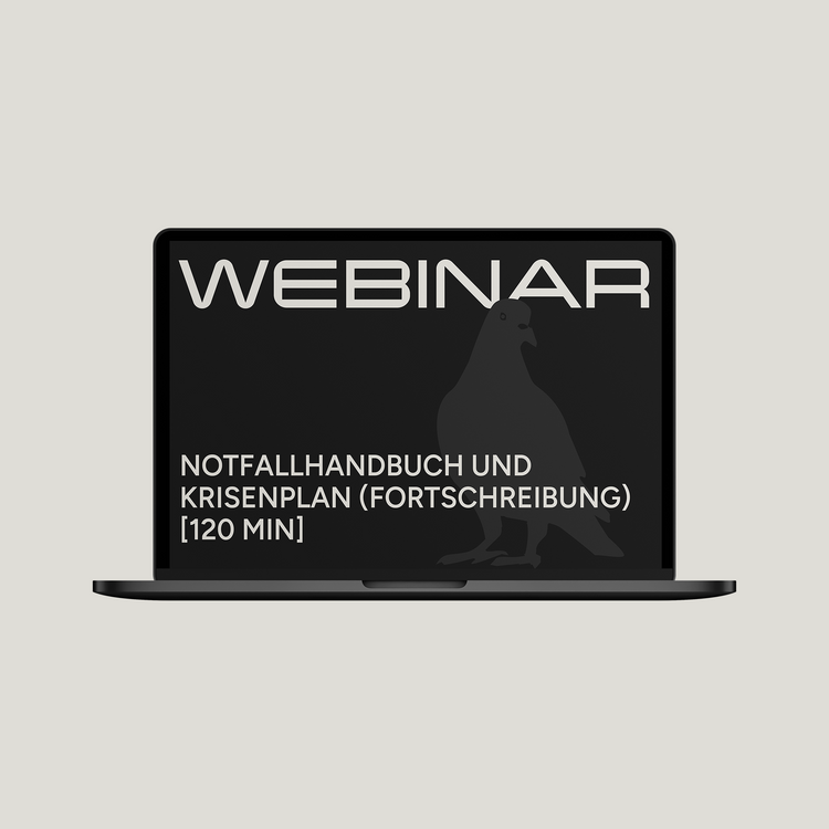 Notfallhandbuch und Krisenplan (Fortschreibung)