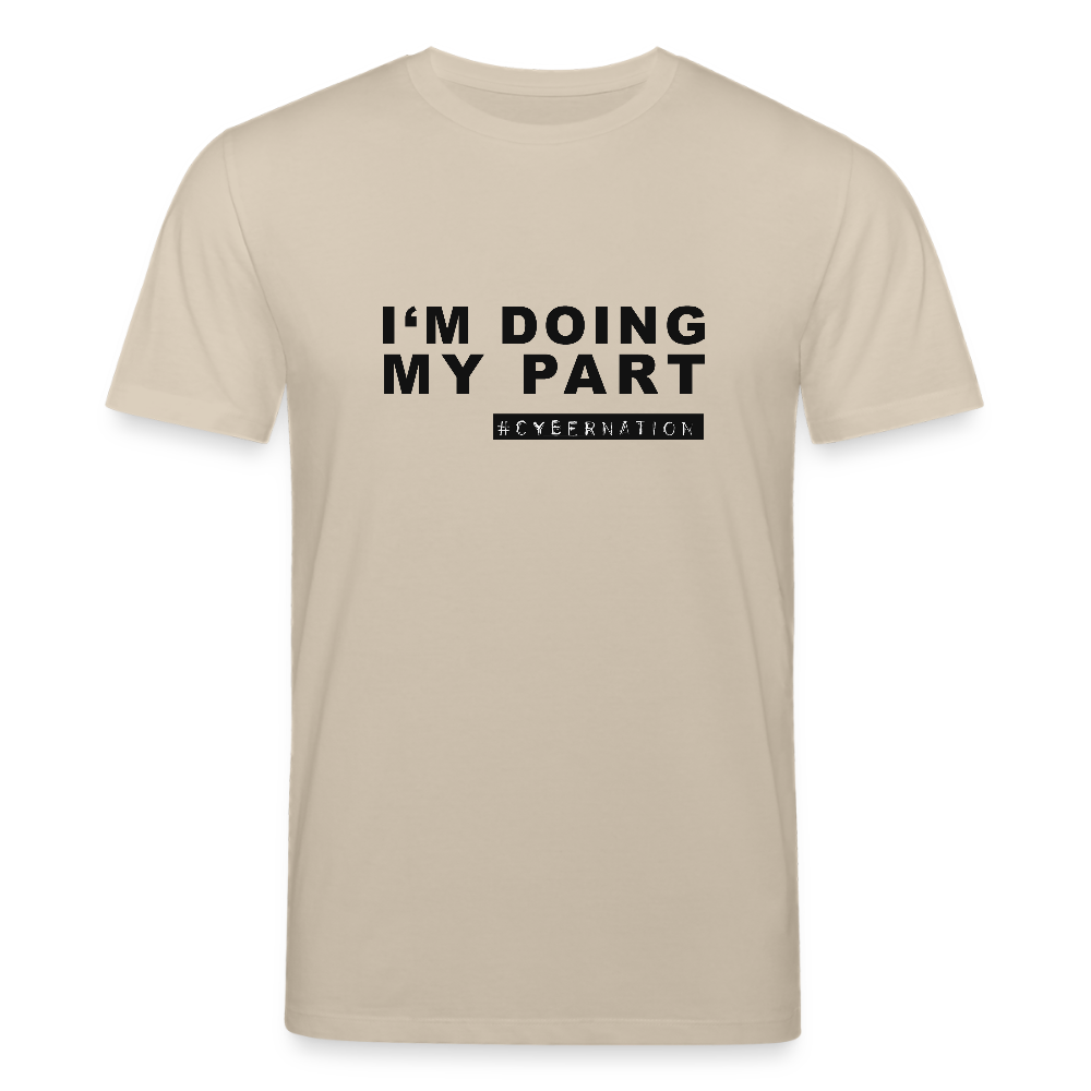 Shirt "doing my part" - Beige