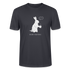 Shirt "Rabbit Response" - Dunkles Graublau